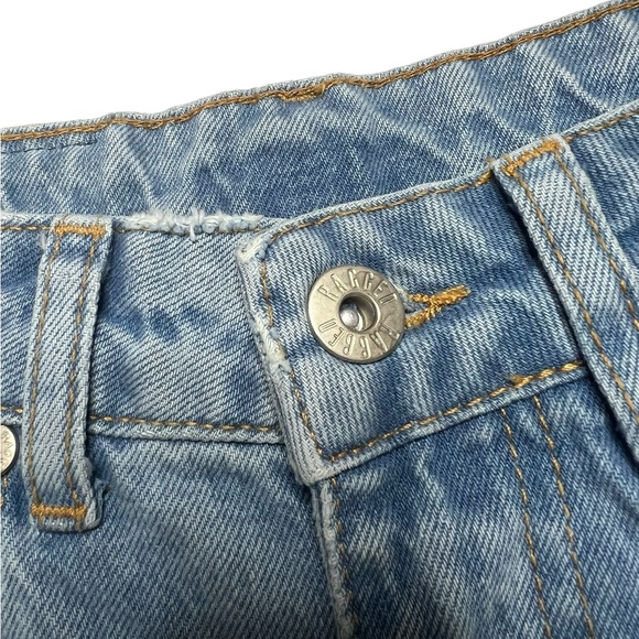 The Ragged Priest Burner Cut Out‎ Mom Jeans Dolls Kill women’s size 28 VGUC - Picture 9 of 12